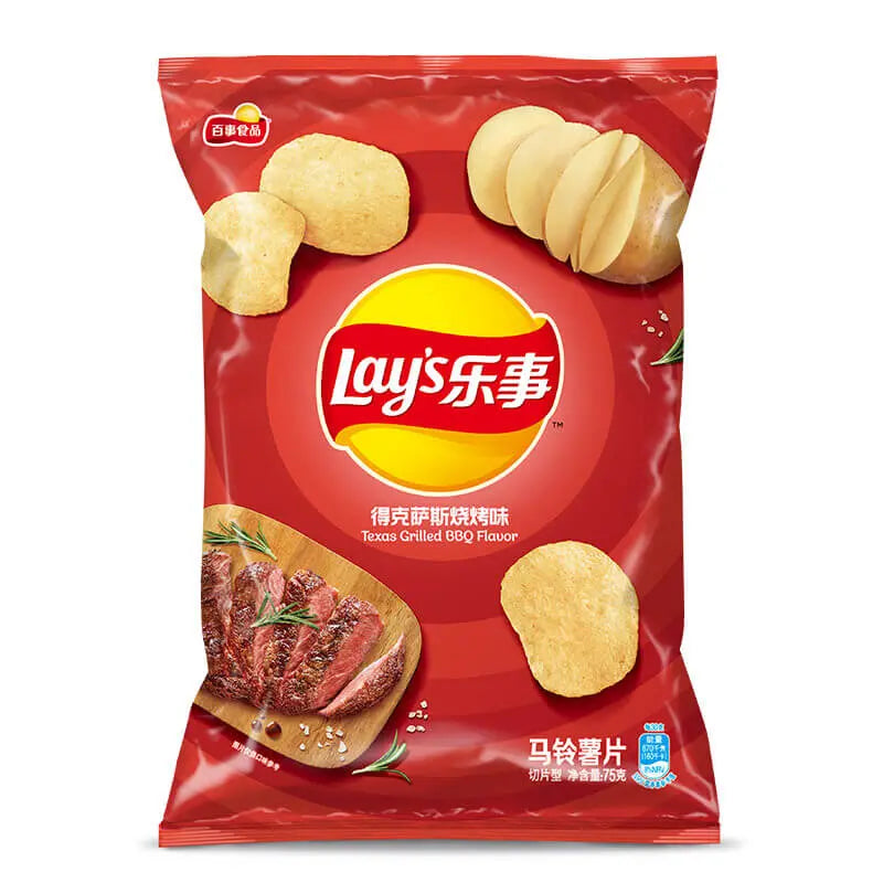 PATATINE LAY'S AROMA BBQ - 70 GR ITON