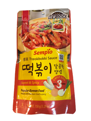 Sweet &amp; Spicy Teokbokki Sauce - Sempio - 3 Servings 