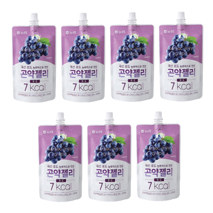 NH – BEVANDA GELATINA DI KONJAC IPOCALORICA GUSTO UVA – 150 ML X 7