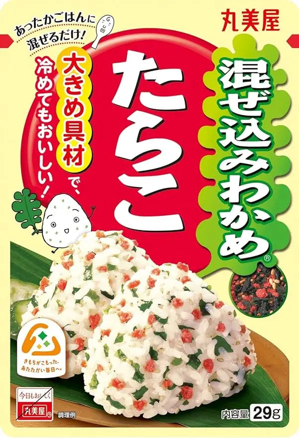 MARUMIYA - FURIKAKE PER RISO AL SALMONE E WASABI - 29 G Mood Market