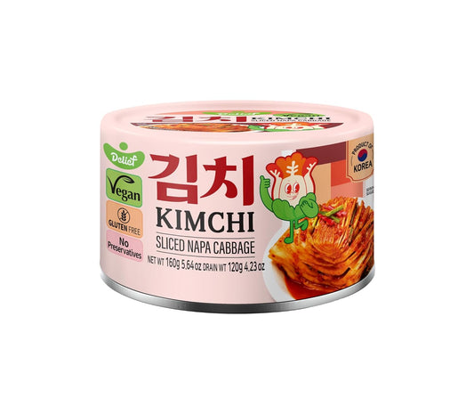DELIEF – SLICED KIMCHI VEGANO E SENZA GLUTINE – 160 G