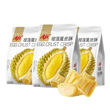 AJI – TORTINO DI UOVO RIPIENO DI DURIAN – 108 G 赢乐