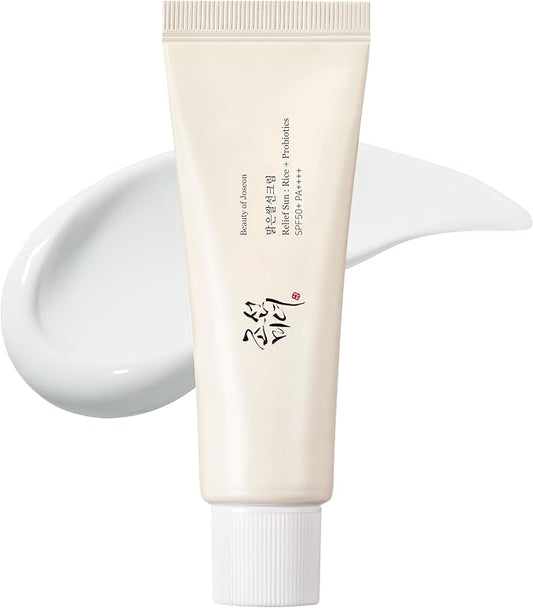 BEAUTY OF JOSEON CREMA SOLARE RELIEF SUN RISO+PROBIOTICI SFP50+ PA++++ 50ML