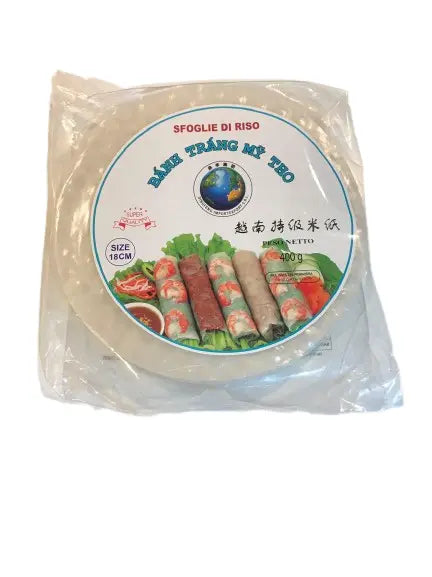 CARTA DI RISO PER INVOLTINI – 18 CM, 400 G 鼎丰