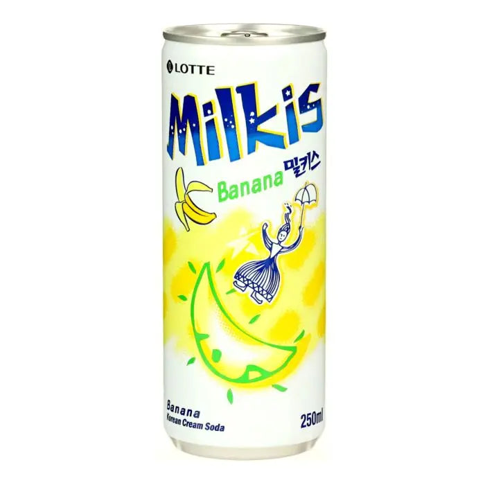 SODA AL LATTE GUSTO BANANA – 250 ML 一统