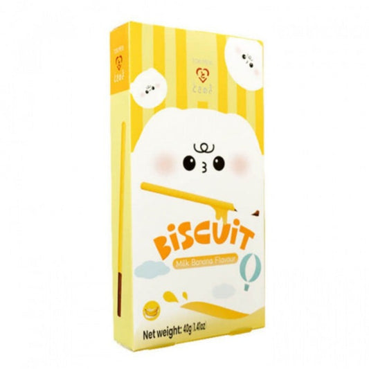 BISCOTTI AL GUSTO DI LATTE DI BANANA - 40g