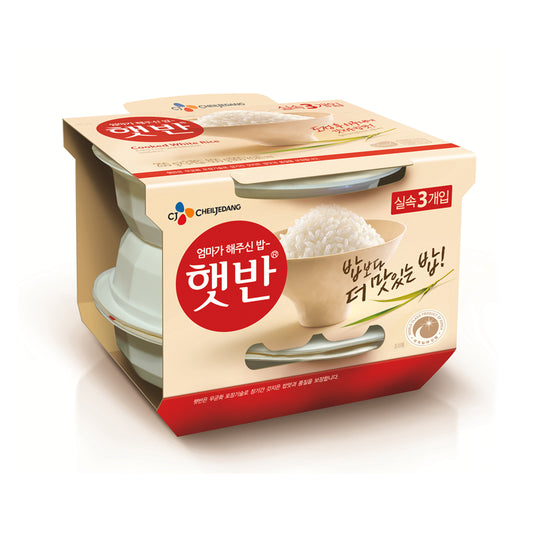 RISO IN STILE COREANO DA CUOCERE IN MICROONDE - 210G x 3