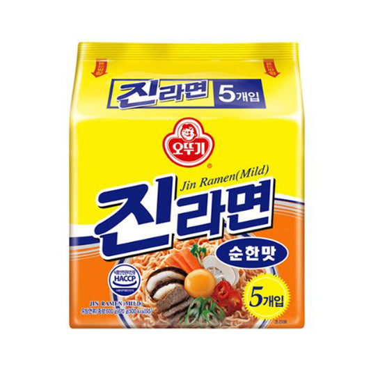 JIN RAMEN - PICCANTE MEDIO - 5 PZ - 600 GR