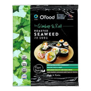 ALGA NORI PER SUSHI E GIMBAP COREANO 20G 10 FOGLI O'Food