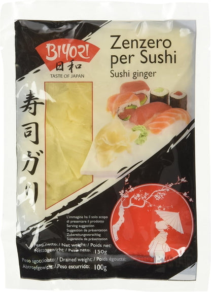 BIYORI – ZENZERO IN SALAMOIA PER SUSHI – 150 G
