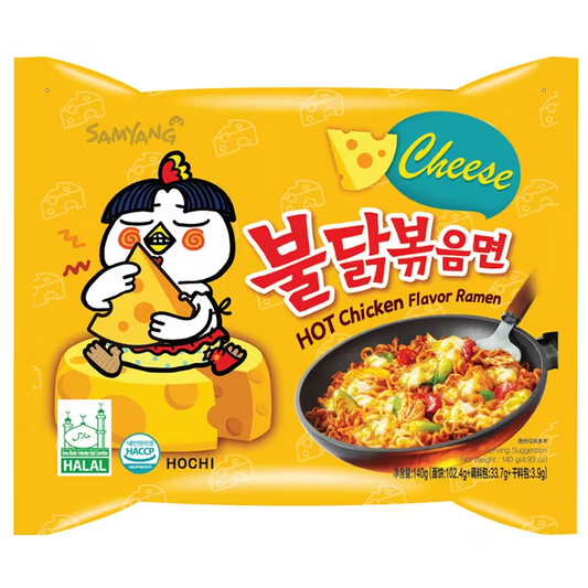 BULDAK HOT CHICKEN RAMEN ISTANTANEO AL FORMAGGIO - 140 GR