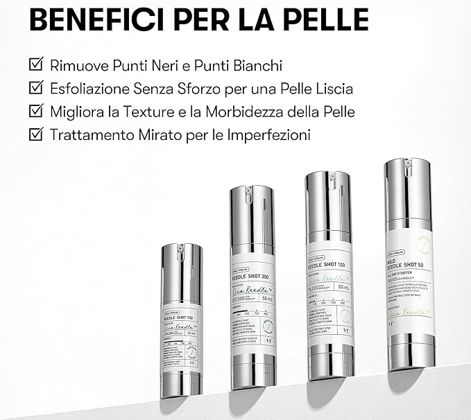 SIERO IDRATANTE CON MICROAGHI E CENTELLA PER VISO 300 50ML