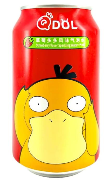 BEVANDA GASSATA GUSTO FRAGOLA POKEMON PSYDUCK 330 ML