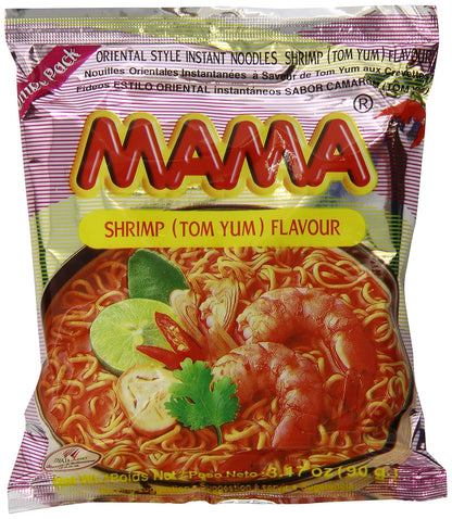MAMA – NOODLES ISTANTANEI AL GUSTO DI GAMBERI (TOM YUM) - 90G