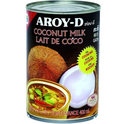 AROY-D LATTE DI COCCO PER CUCINA – 400ML DI CREMOSITÀ ASIATICA