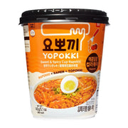YOPOKKI – SCHARFE KOREANISCHE KNÖDEL MIT RAMEN – 145 g