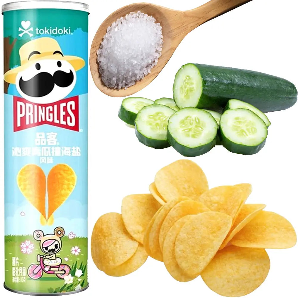 PRINGLES – CHIPS AL GUSTO CETRIOLO E SALE MARINO 110G 今日