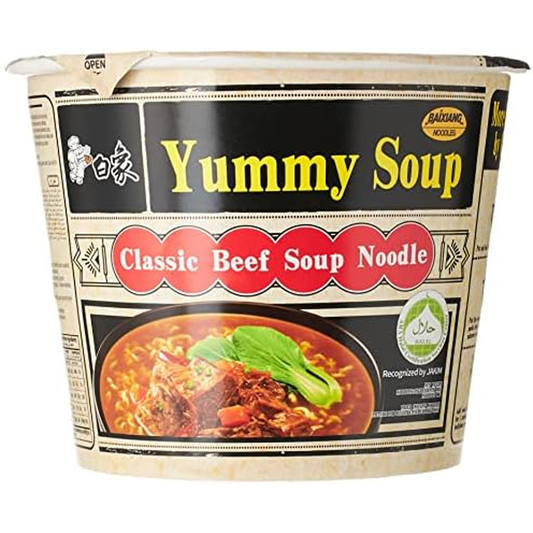 BAIXIANG - SPAGHETTI ISTANTANEI AL MANZO - 105G