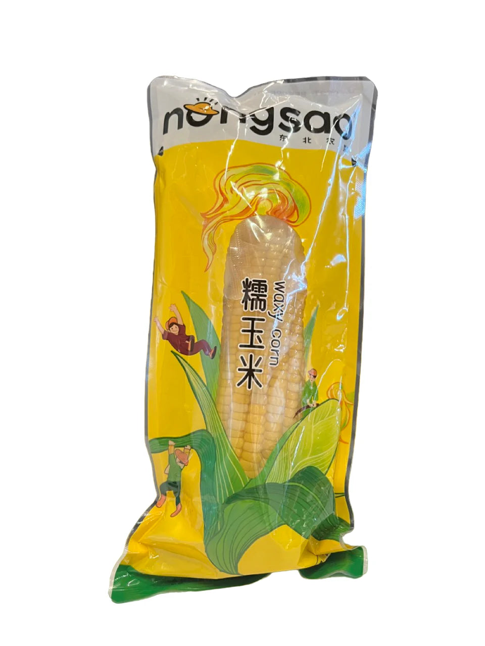 NONGSAO – Vorgekochter, vakuumverpackter gelber Glutenmais – 220 g