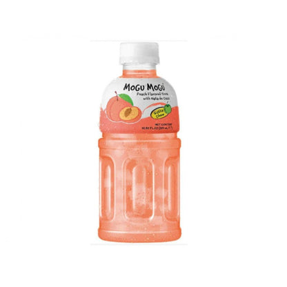 MOGU MOGU – BEVANDA ANALCOLICA AL GUSTO DI PESCA CON NATA DE COCO – 320 ML