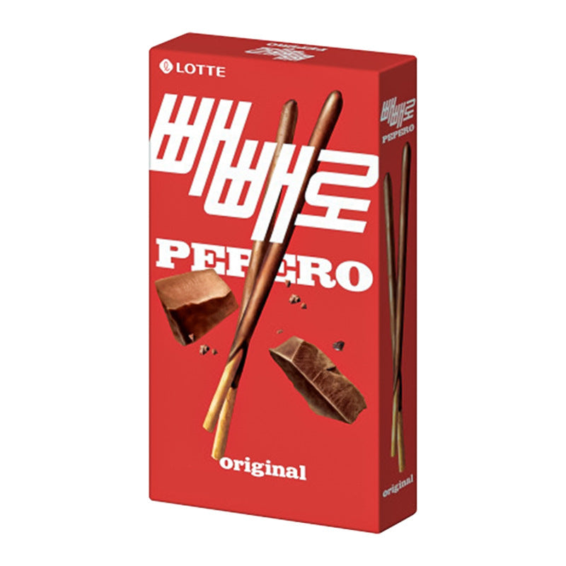 LOTTE PEPERO ORIGINAL BISCOTTI STICK RICOPERTI DI CIOCCOLATO COREANI 47G