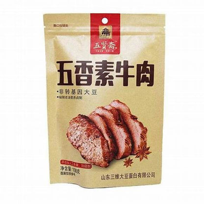 WUXIANZHAI -SNACK DI TOFU VEGANO AL GUSTO DI CINQUE SPEZIE- 108G
