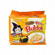 SAMYANG- BULDAK RAMEN ISTANTANEI AL GUSTO DI HOT CHICKEN 4X FORMAGGIO- 5X140G