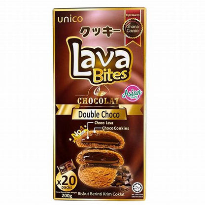 UNICO - LAVA BITES COOKIES DI BURRO AL RIPIENO DI CIOCCOLATO 200G