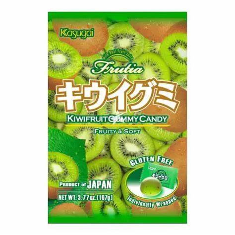 KASUGAI – CARAMELLE GOMMOSE AL GUSTO DI KIWI - 107G KASUGAI