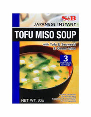 S&amp;B – Misosuppe mit Tofu, Algen und Frühlingszwiebeln – 33 g