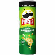 PRINGLES – CHIPS AL GUSTO DI AGLIO E FORMAGGIO – 102 G Mood Market