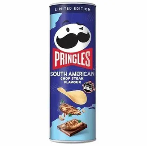 PRINGLES – CHIPS AL GUSTO DI BISTECCA DI MANZO SUDAMERICANO – 100 G Pringles