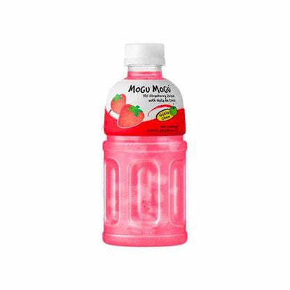 MOGU MOGU – BEVANDA ANALCOLICA AL GUSTO DI FRAGOLA CON NATA DE COCO – 320 ML