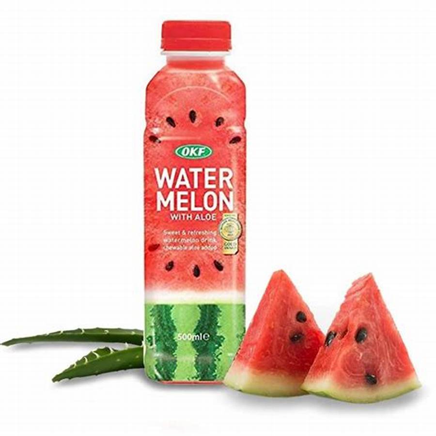 OKF – BEVANDA ANALCOLICA AL GUSTO DI COCOMERO CON ALOE – 500 ML