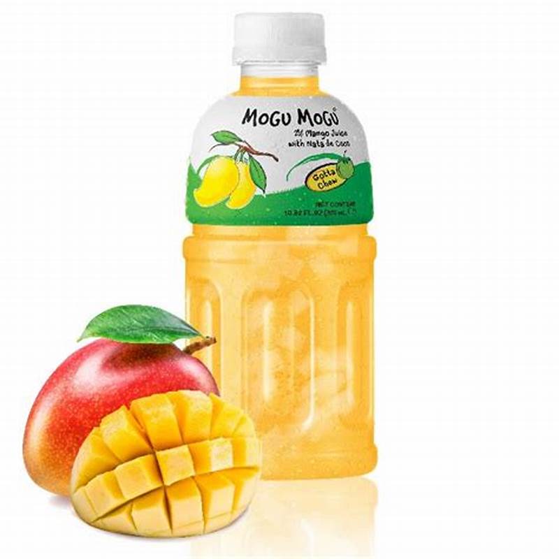 MOGU MOGU - BEVANDA ANALCOLICA AL GUSTO DI MANGO CON NATA DI COCCO - 320ML