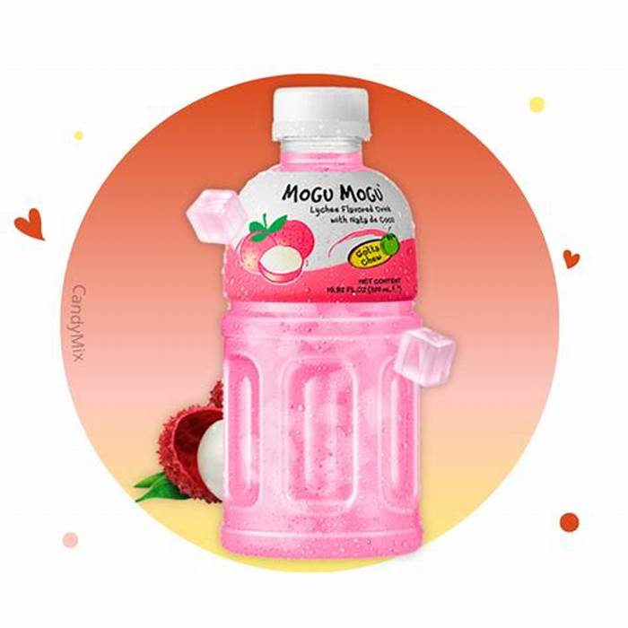 MOGU MOGU – BEVANDA ANALCOLICA AL GUSTO LITCHI CON NATA DE COCO – 320 ML