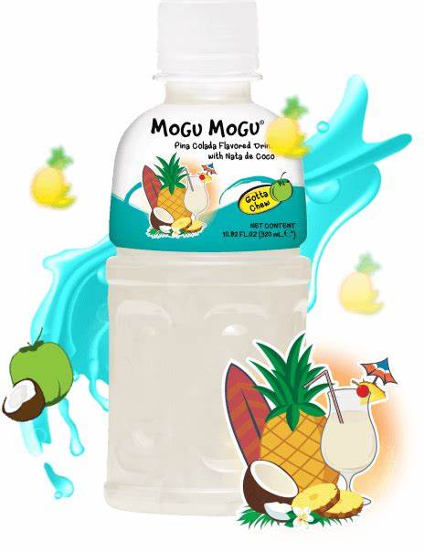 MOGU MOGU – BEVANDA ANALCOLICA AL GUSTO DI PINA COLADA CON NATA DI COCCO - 320ML