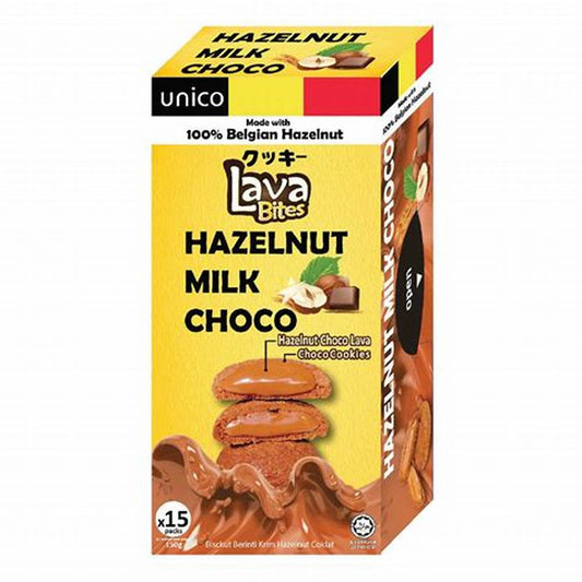 UNICO - LAVA BITES COOKIES DI BURRO AL RIPIENO DI NOCCIOLA 150G