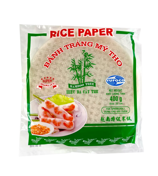 CARTA DI RISO PER INVOLTINI – 22 CM – 400 G