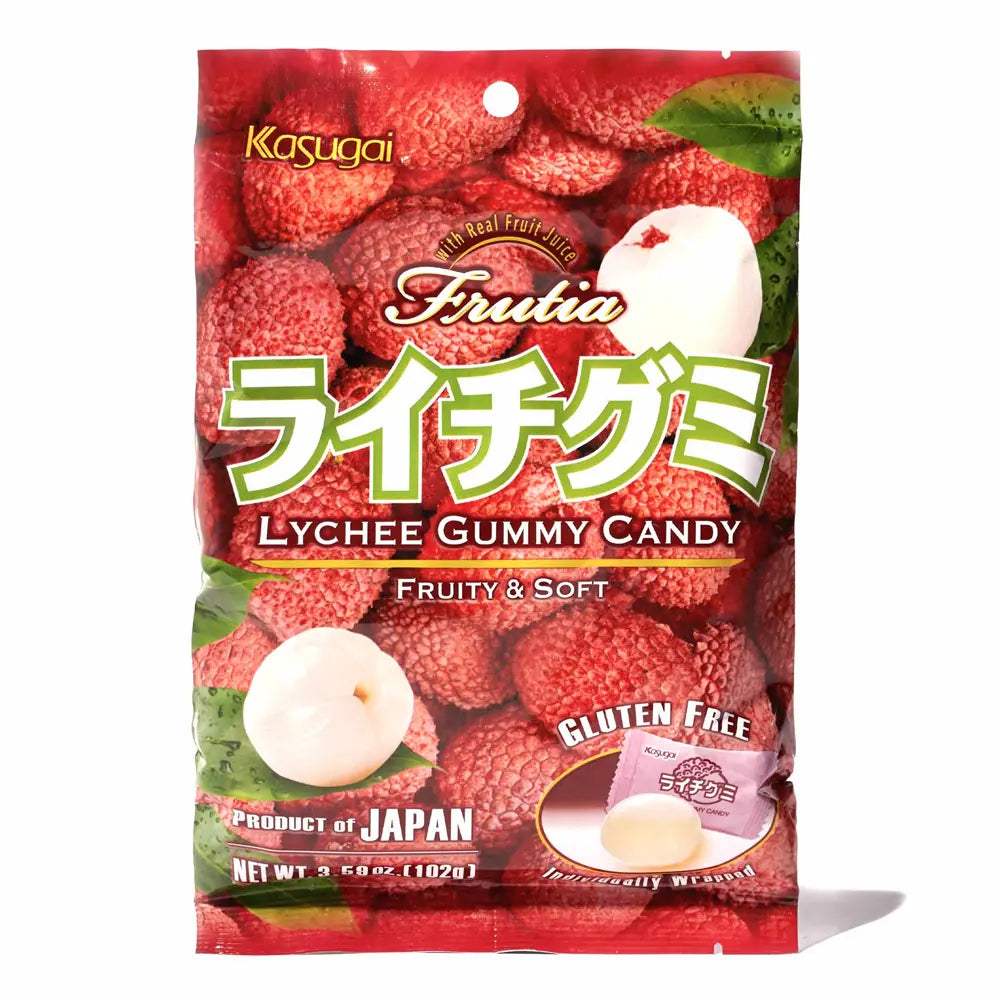 KASUGAI - CARAMELLE GOMMOSE AL LITCHI 108G STARLUTION