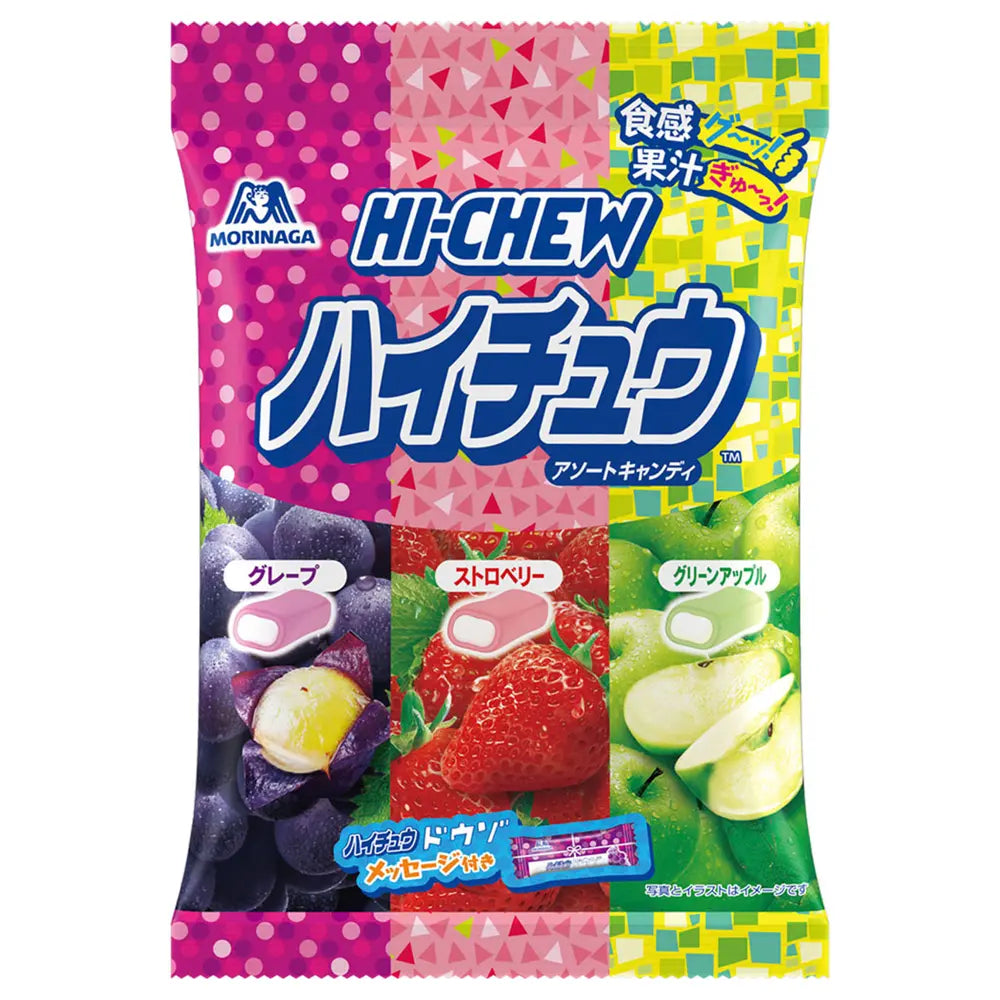 MORINAGA - HI-CHEW CARAMELLE GOMMOSE MIXED FRUIT FLAVOUR - 86G STARLUTION