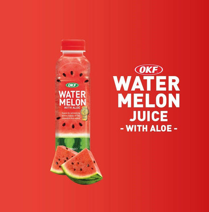 OKF – BEVANDA ANALCOLICA AL GUSTO DI COCOMERO CON ALOE – 500 ML