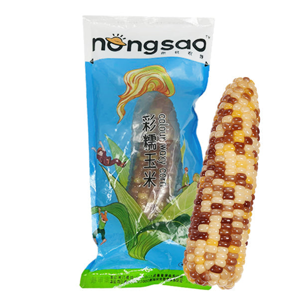NONGSAO – PANNOCCHIA DI MAIS BICOLORE GLUTINOSO SOTTOVUOTO COTTO - 220G