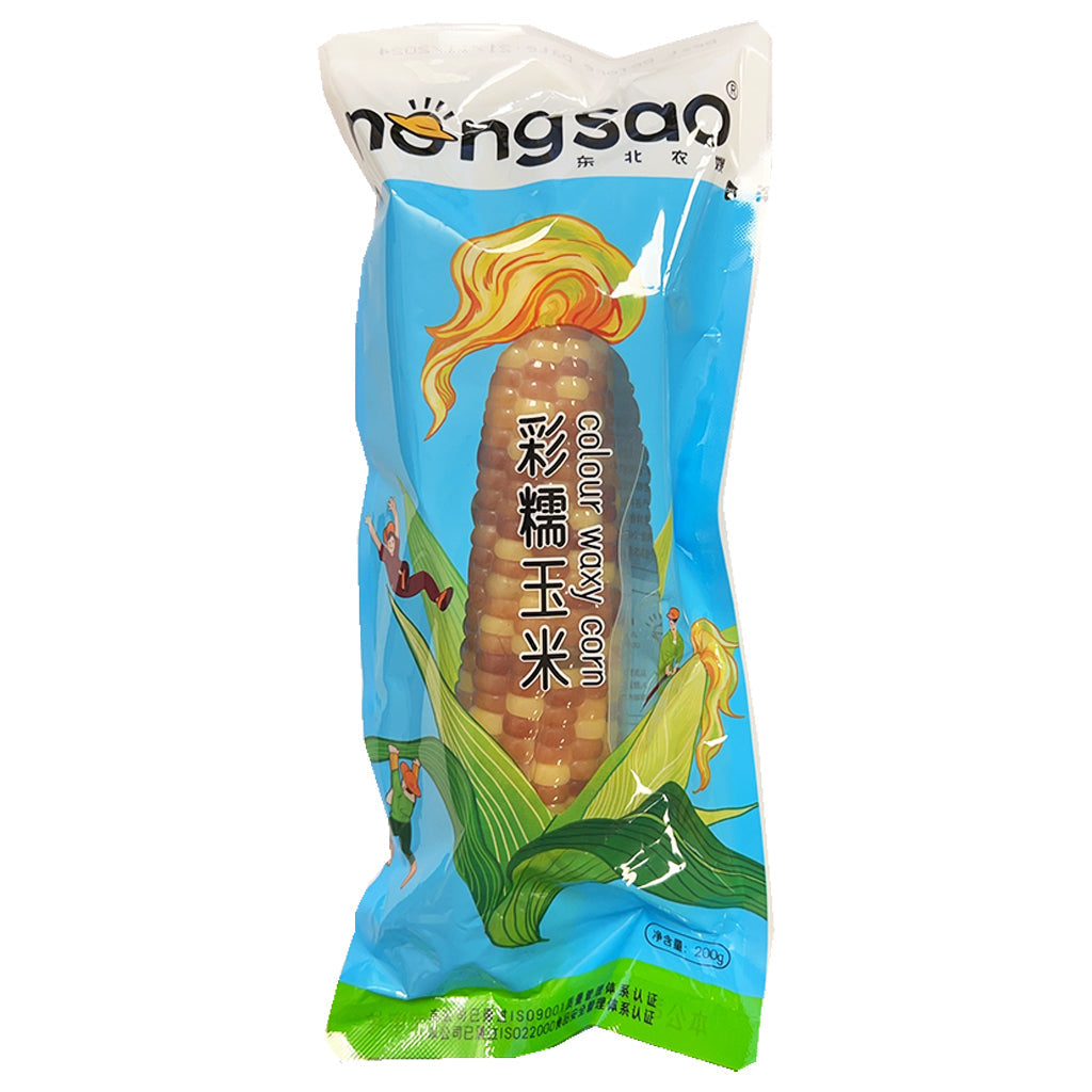 NONGSAO – PANNOCCHIA DI MAIS BICOLORE GLUTINOSO SOTTOVUOTO COTTO - 220G