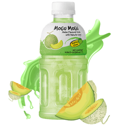 MOGU MOGU – BEVANDA ANALCOLICA AL GUSTO DI MELONE CON NATA DI COCCO - 320ML