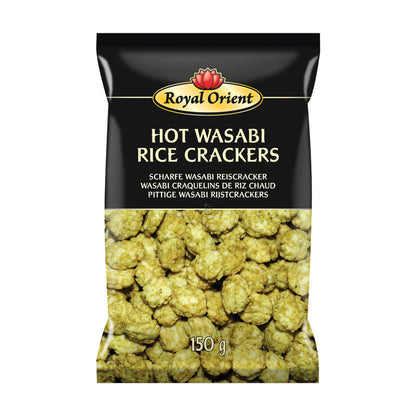 ROYAL ORIENT – CRACKERS DI RISO AL GUSTO DI WASABI – 150 G