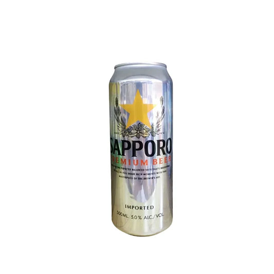 BIRRA SAPPORO PREMIUM BEER - 500ML