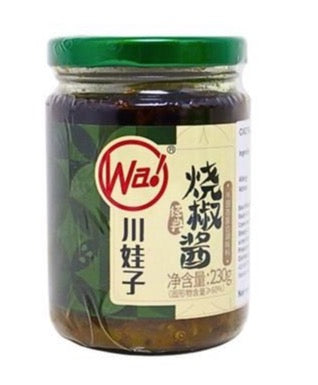 SALSA DI PEPERONCINO VERDE 235 G