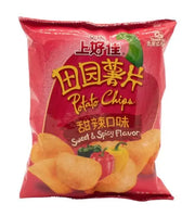 PATATINE AROMA DOLCE PICCANTE - 50 G 赢乐