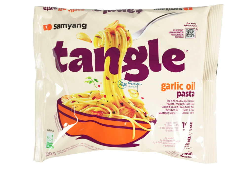 BULDAK TANGLE SPAGHETTI ISTANTANEI ALL' AGLIO 105G